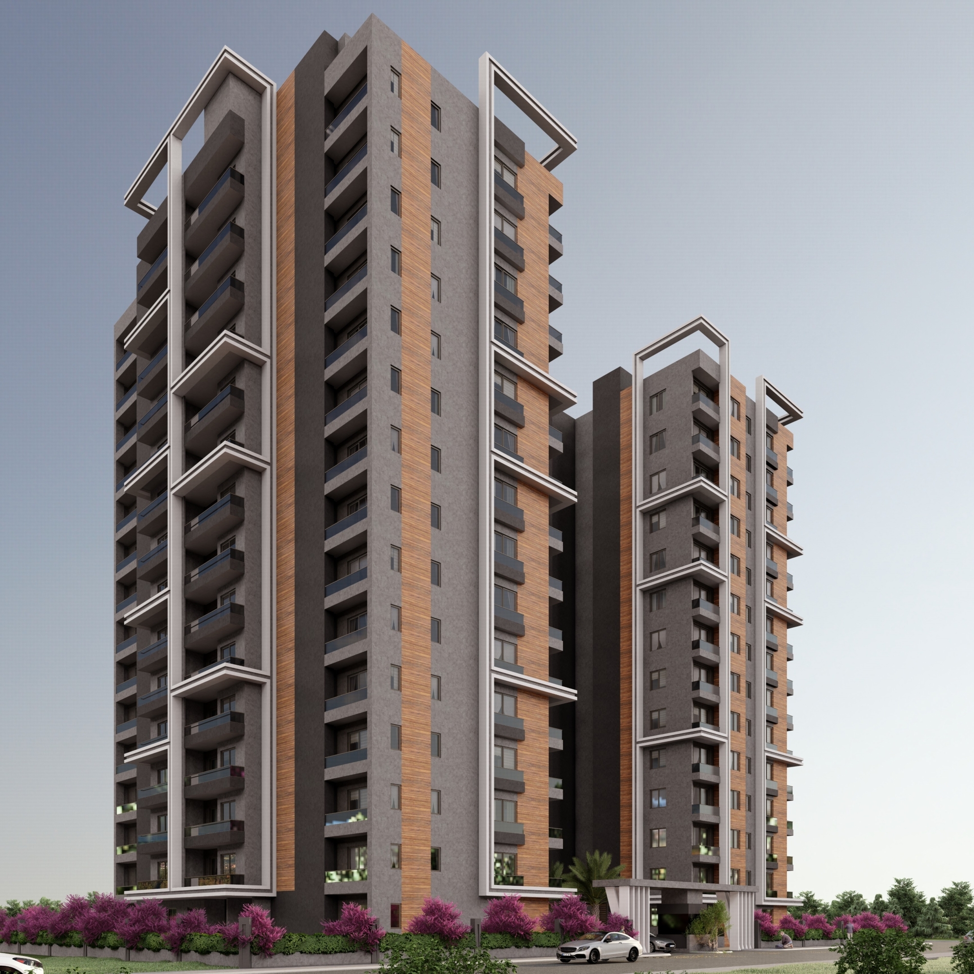 Mountain View 2+1 Apartment in Mersin - Tomuk