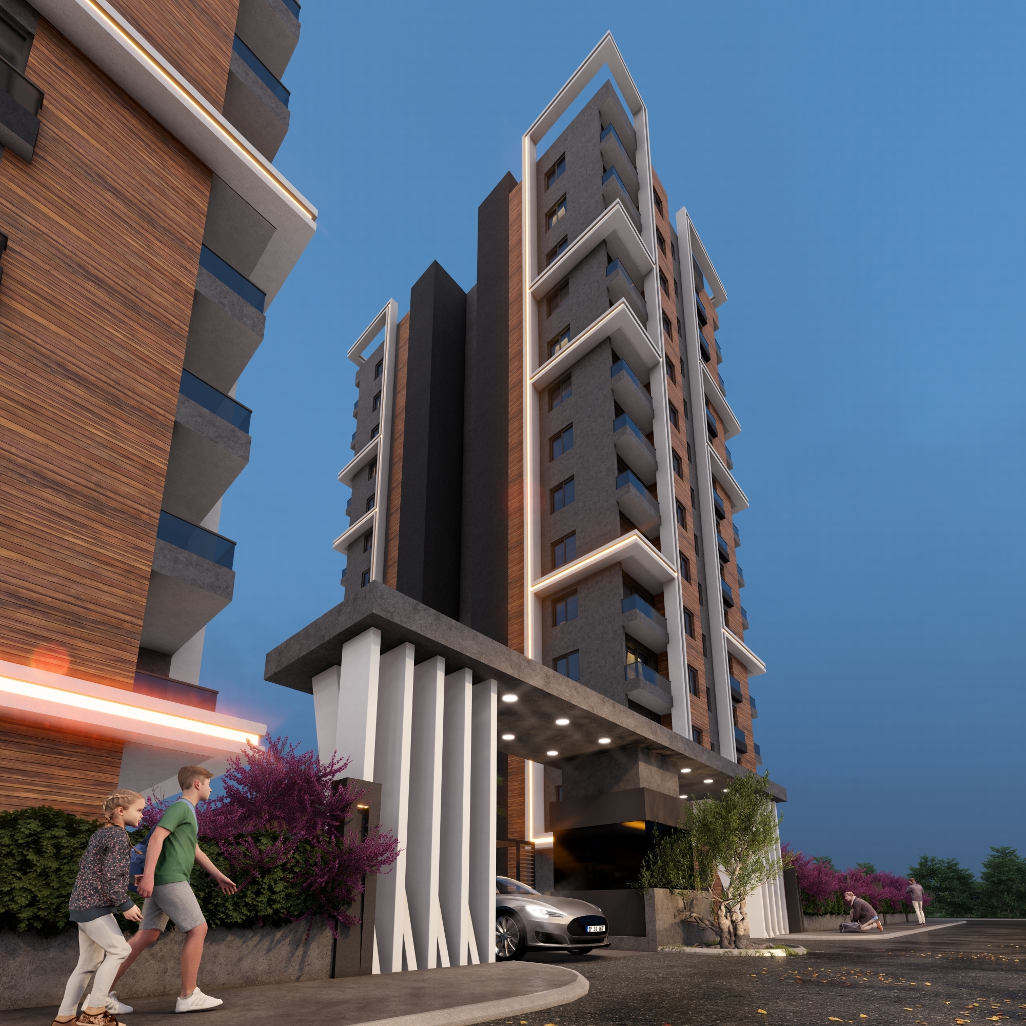 Mountain View 2+1 Apartment in Mersin - Tomuk
