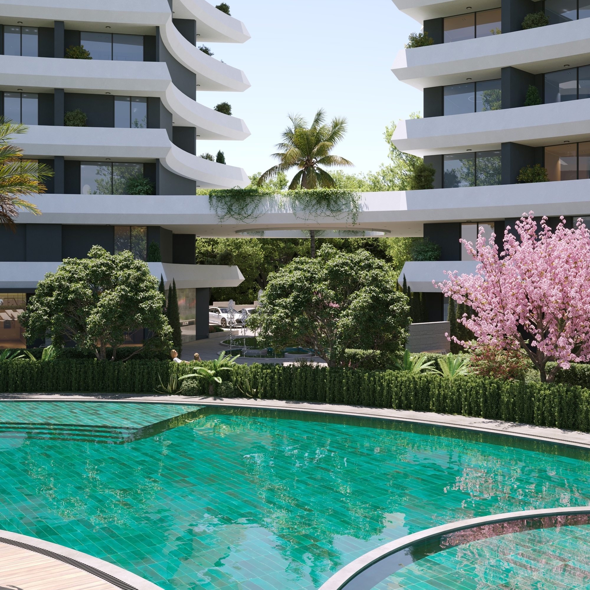 Luxurious 2+1 Apartment with Sea and Mountain Views, Mersin