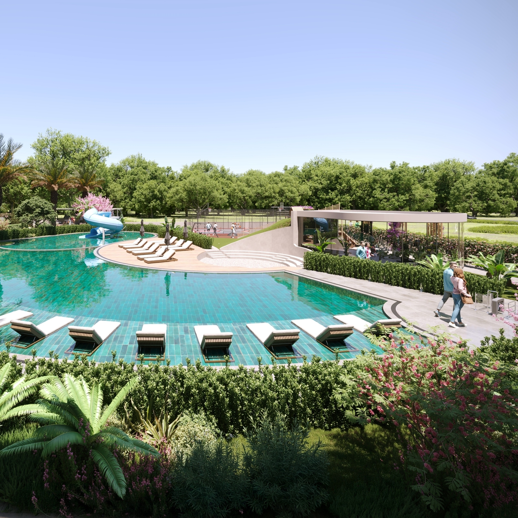 Luxurious 2+1 Apartment with Sea and Mountain Views, Mersin