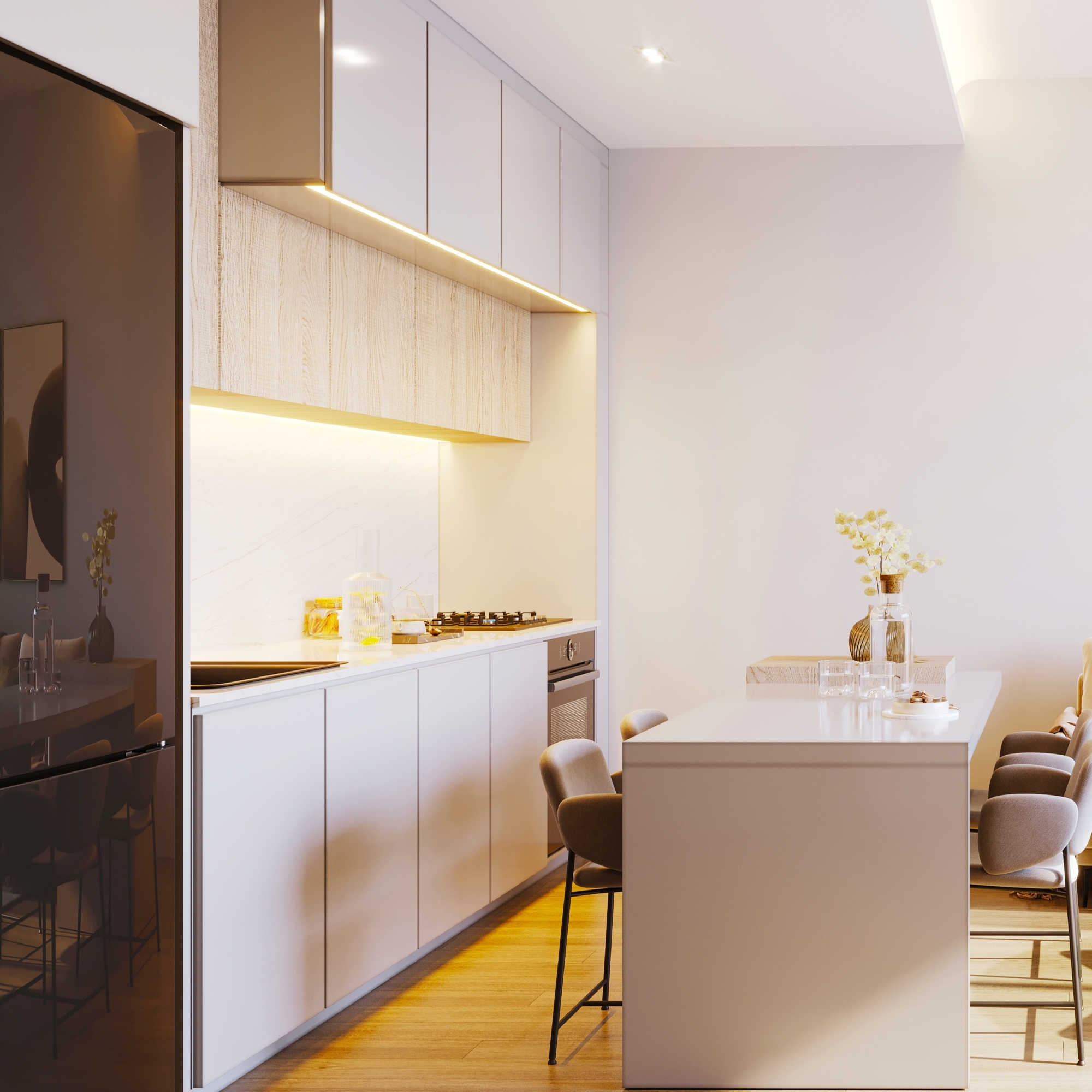 Luxurious 2+1 Apartment with Sea and Mountain Views, Mersin