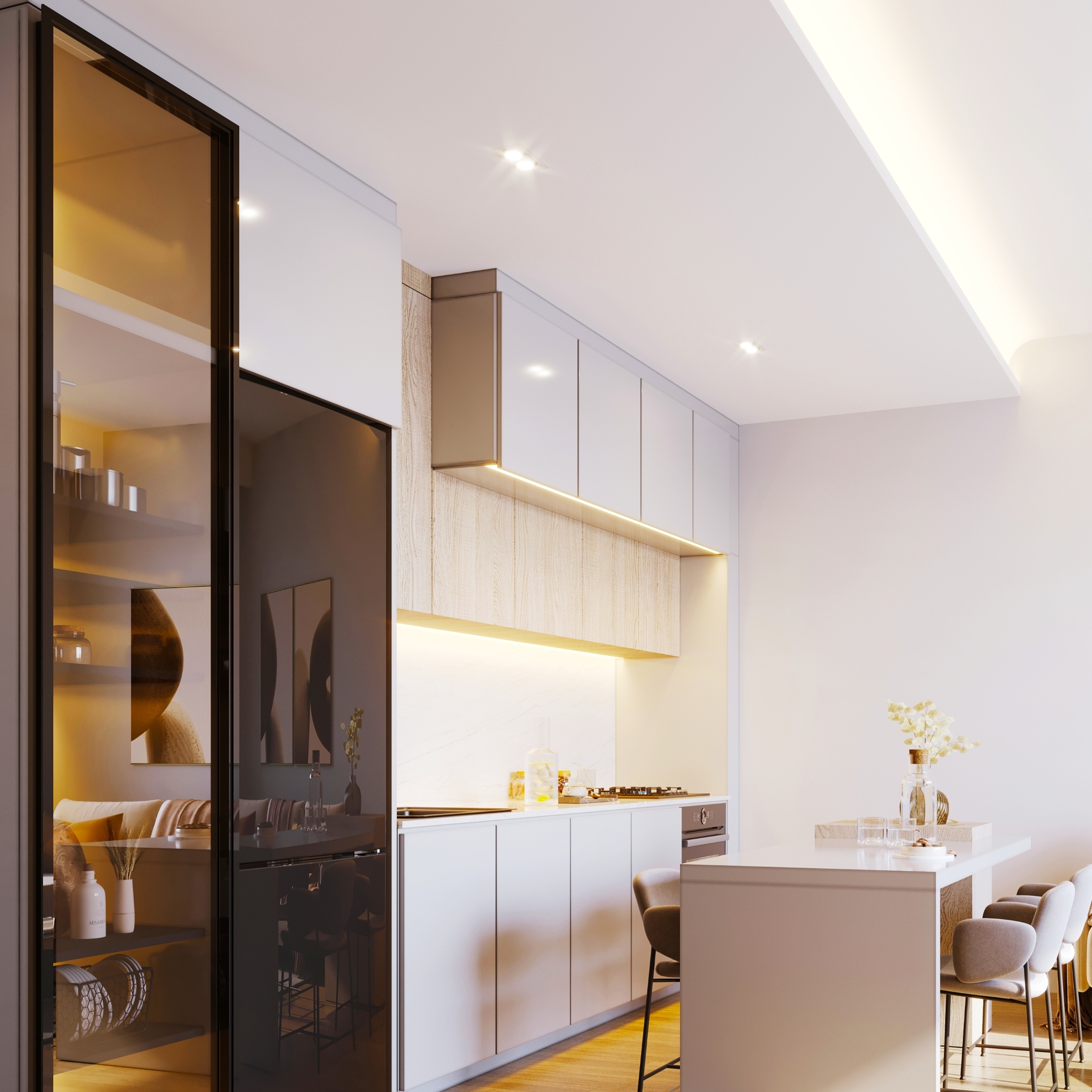 Luxurious 2+1 Apartment with Sea and Mountain Views, Mersin