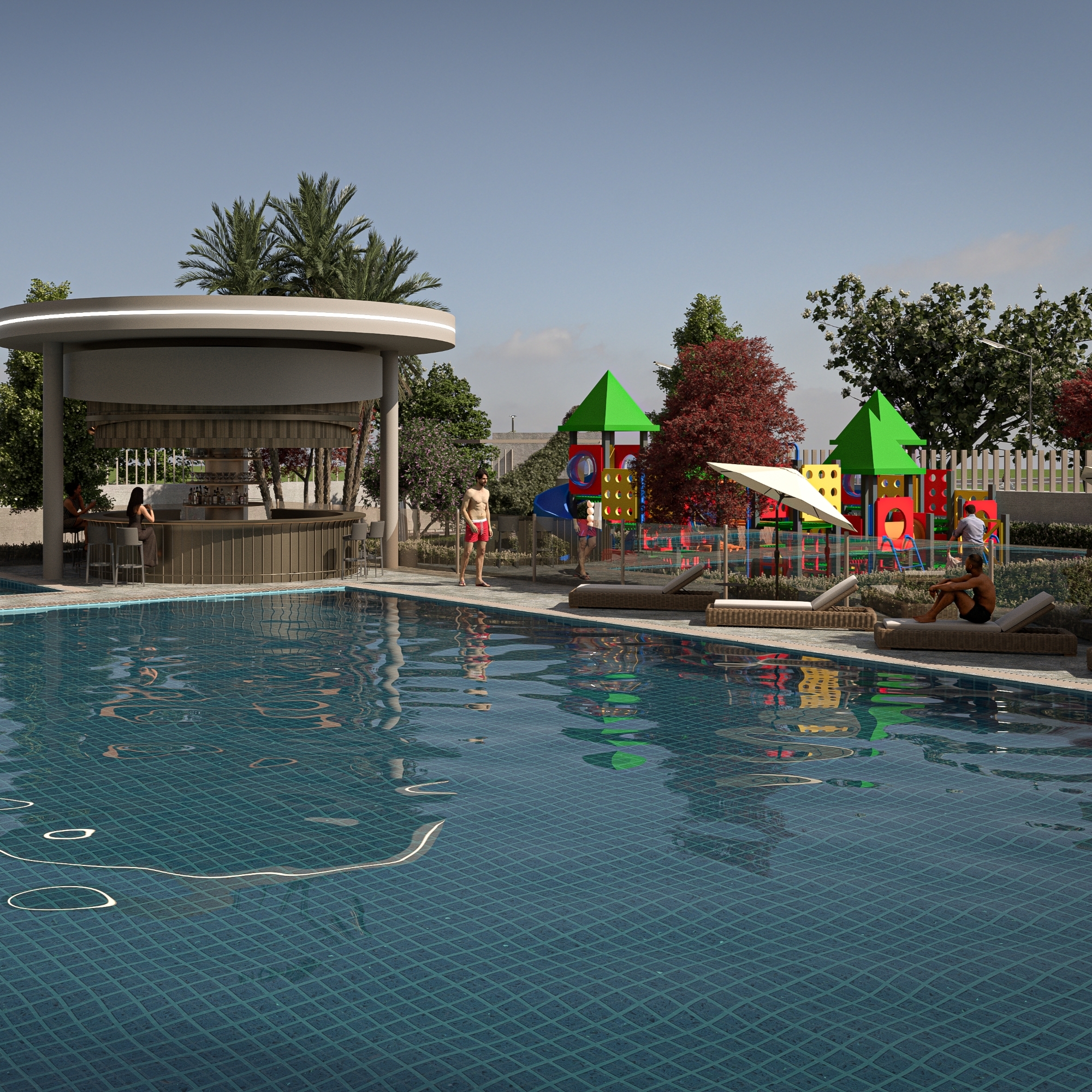 Mountain View 1+1 Apartment in Mezitli, Mersin