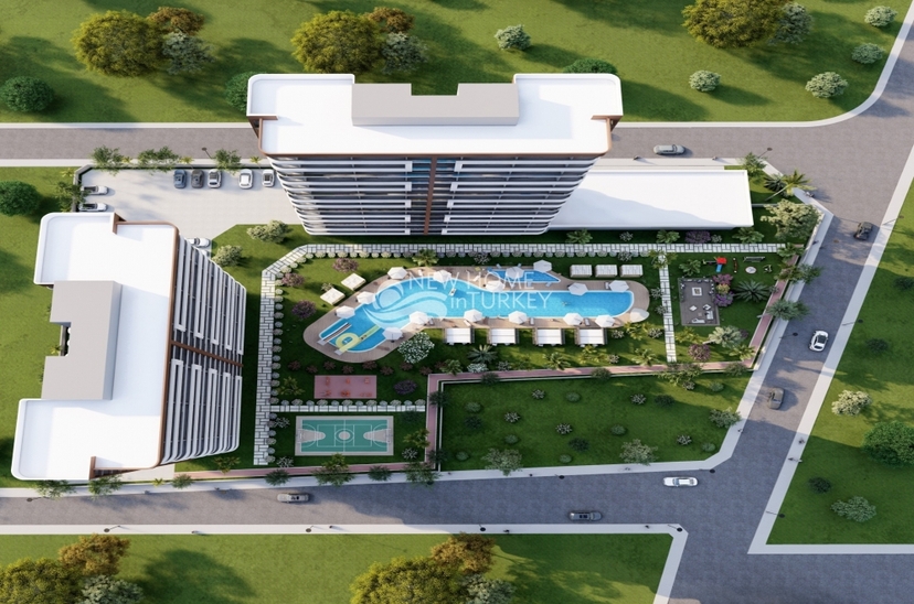 Luxury 1+1 Apartment with Sea and Mountain Views, MERSIN