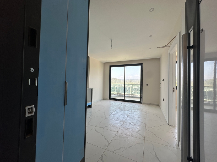 Modernes 1+1 Apartment mit Bergblick in Avsallar, Alanya