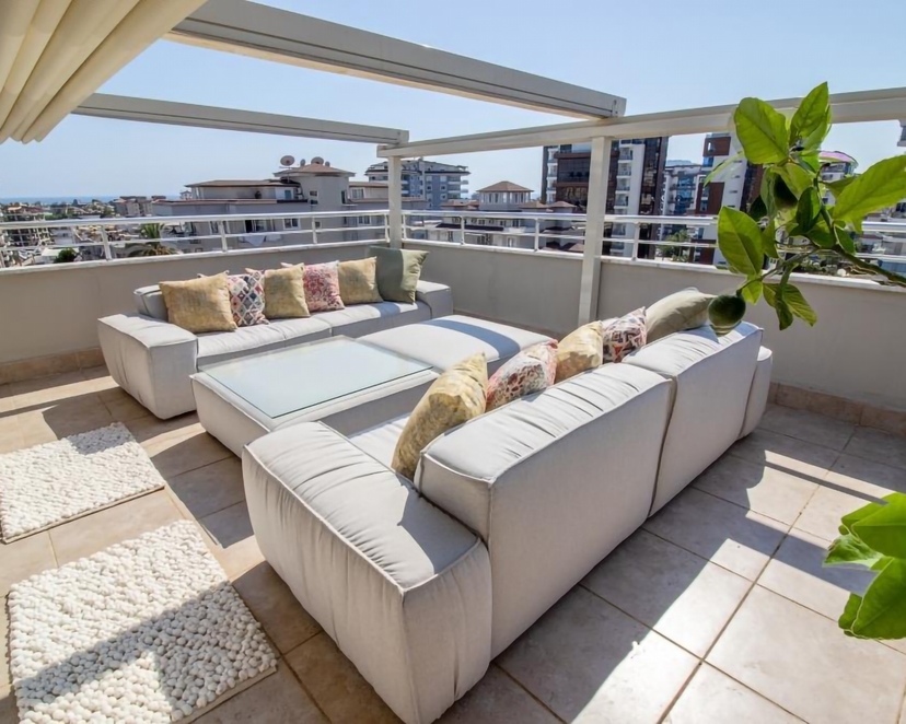 Luksuriøs 3+1 Penthouse med Bjergudsigt, Alanya - Cikcilli