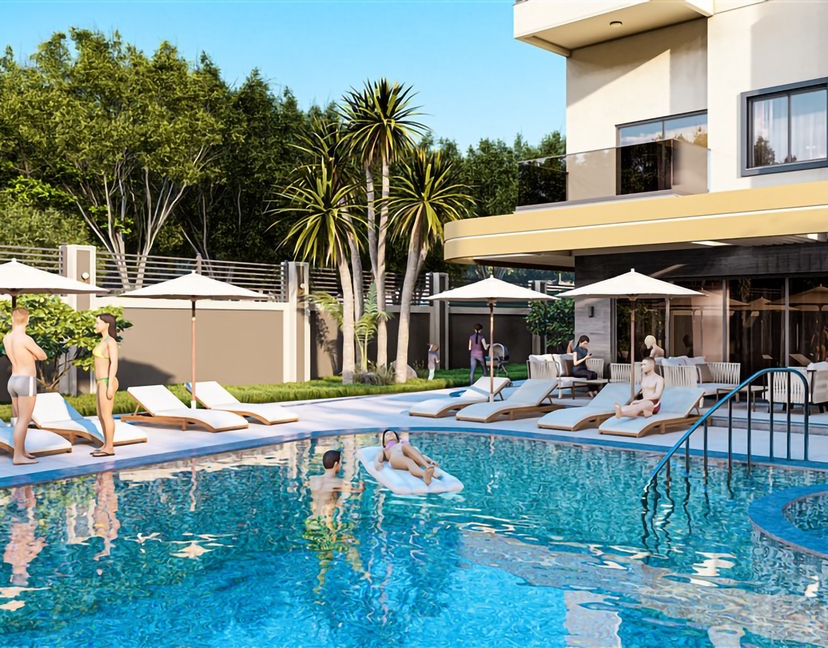 Luxurious 2+1 Penthouse with Mountain View, Alanya