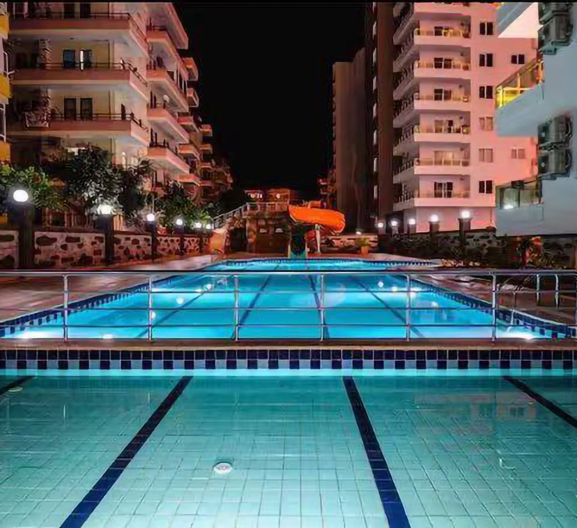 Modernes 1+1 Apartment mit Bergblick, Alanya