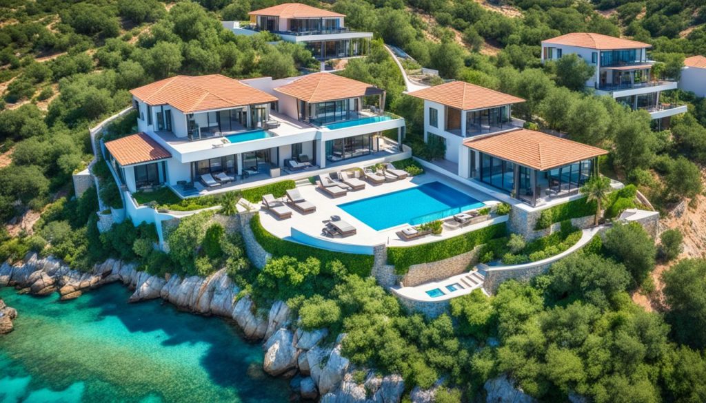 Most popular types of apartments for sale in Kas ?