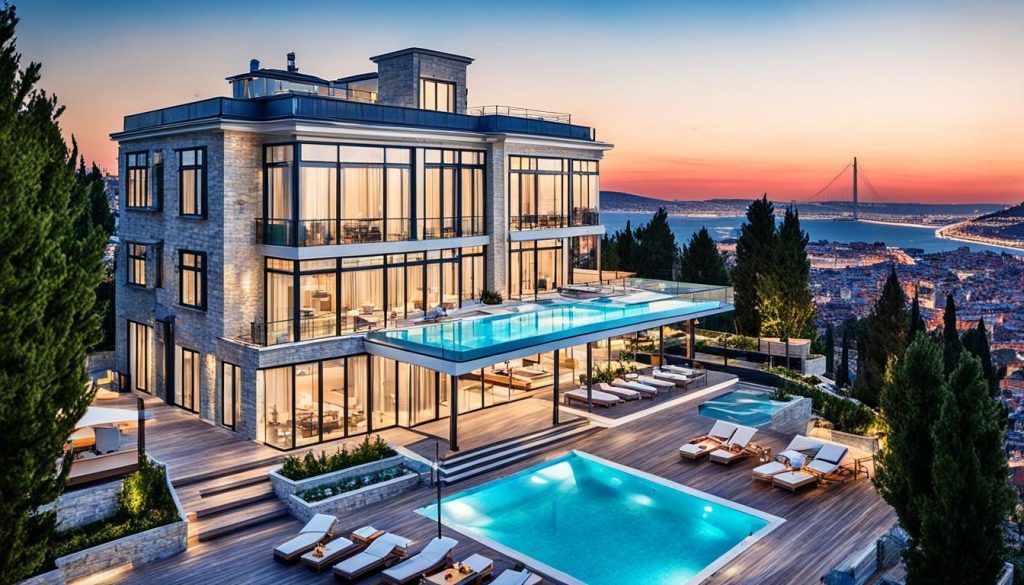 advertising villa for rent in istanbul