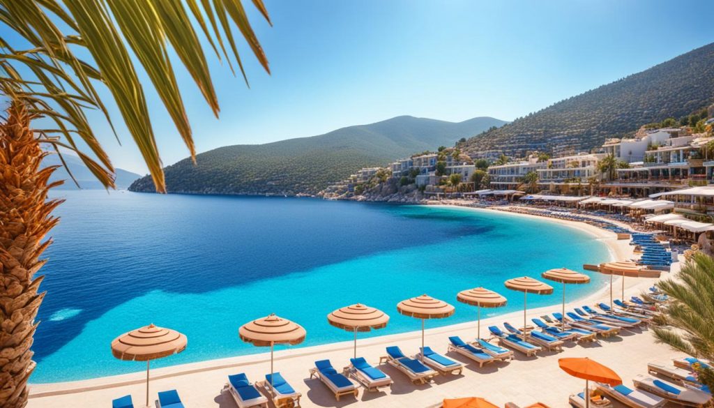 beach clubs in kalkan