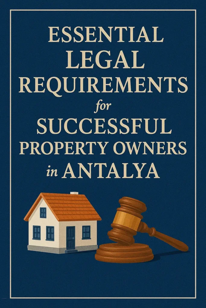 Essential Legal Requirements for Successful Property Owners in Antalya
