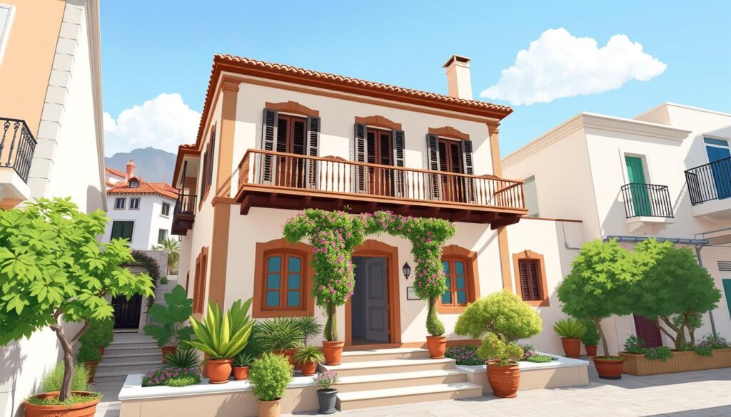 Image of a restored traditional villa in Kalkan Old Town