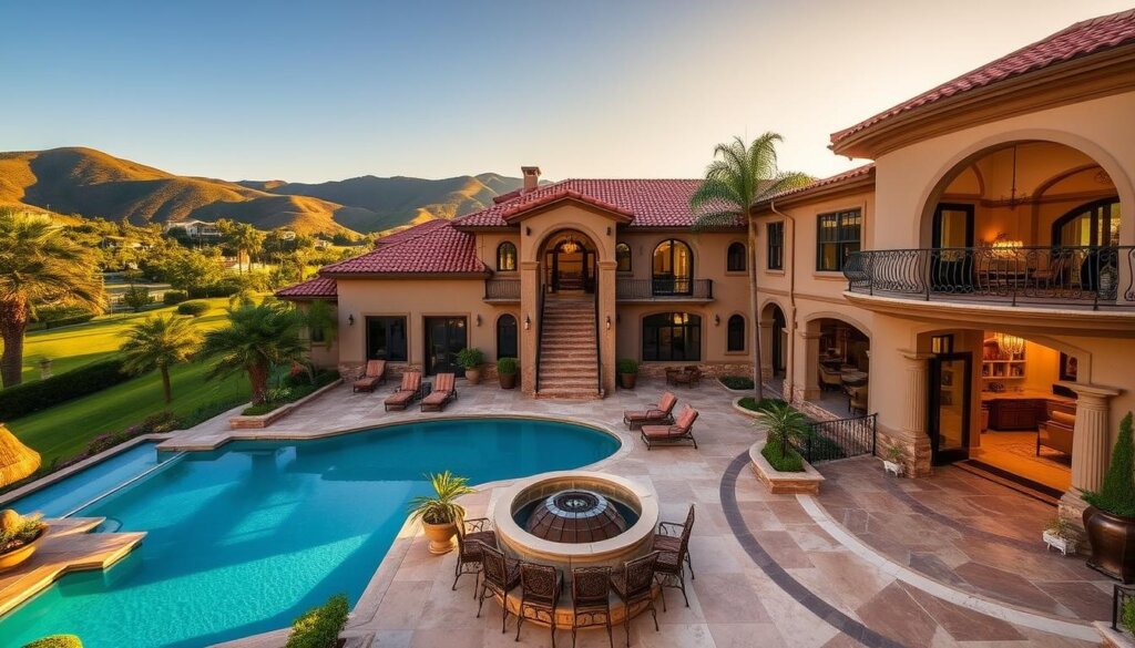 Luxury villa features influencing pricing