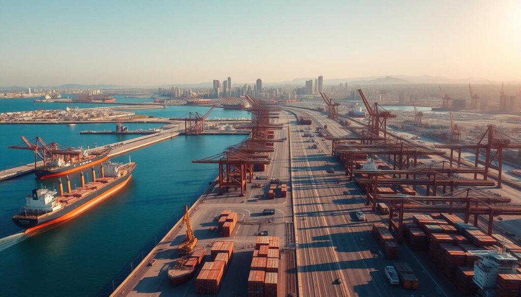 Mersin port infrastructure