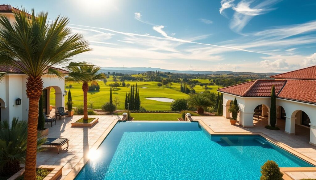 golf course villa in Belek Turkey