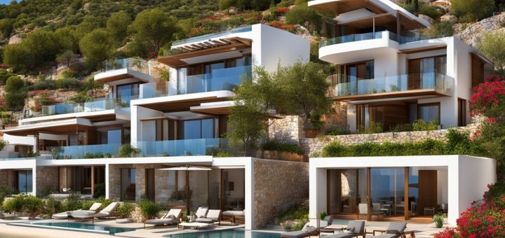 Hvad er de mest populære typer af villaer til salg i Kalkan?