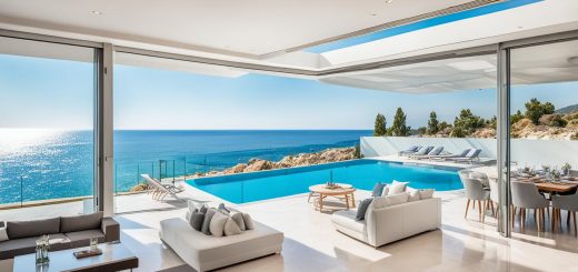 Strandvilla med havudsigt i Antalya