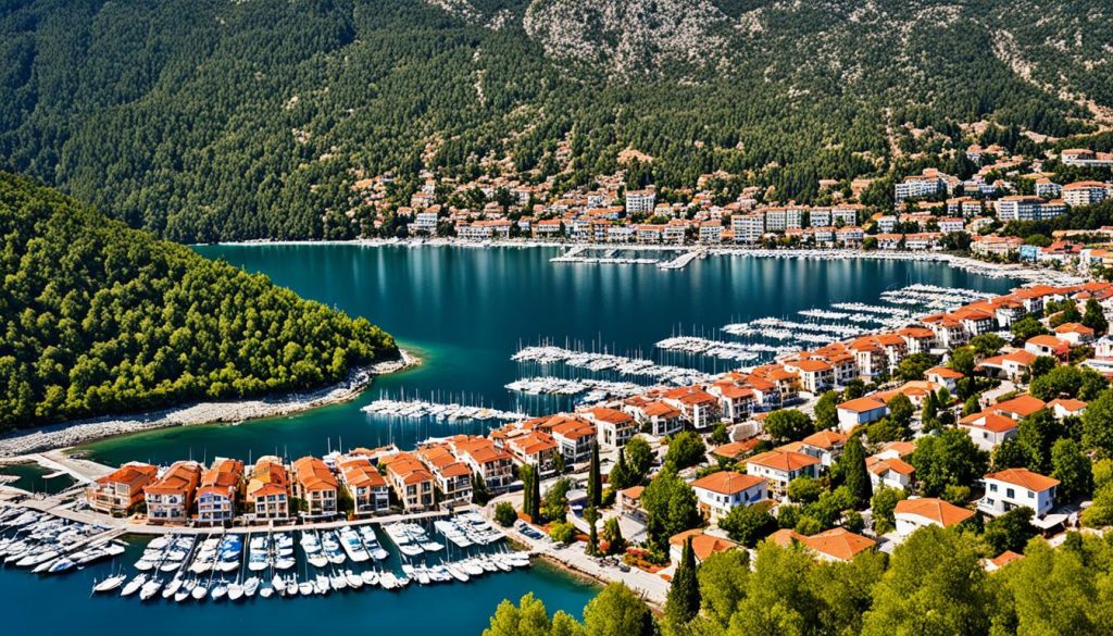 geografisk placering fethiye