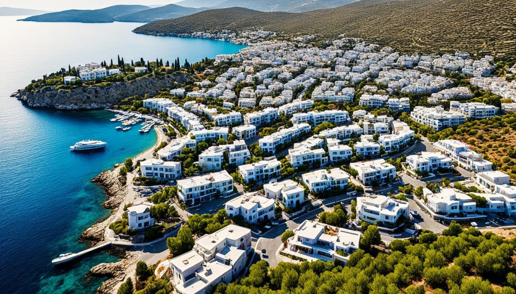 lejligheder og villaer til salg i Bodrum