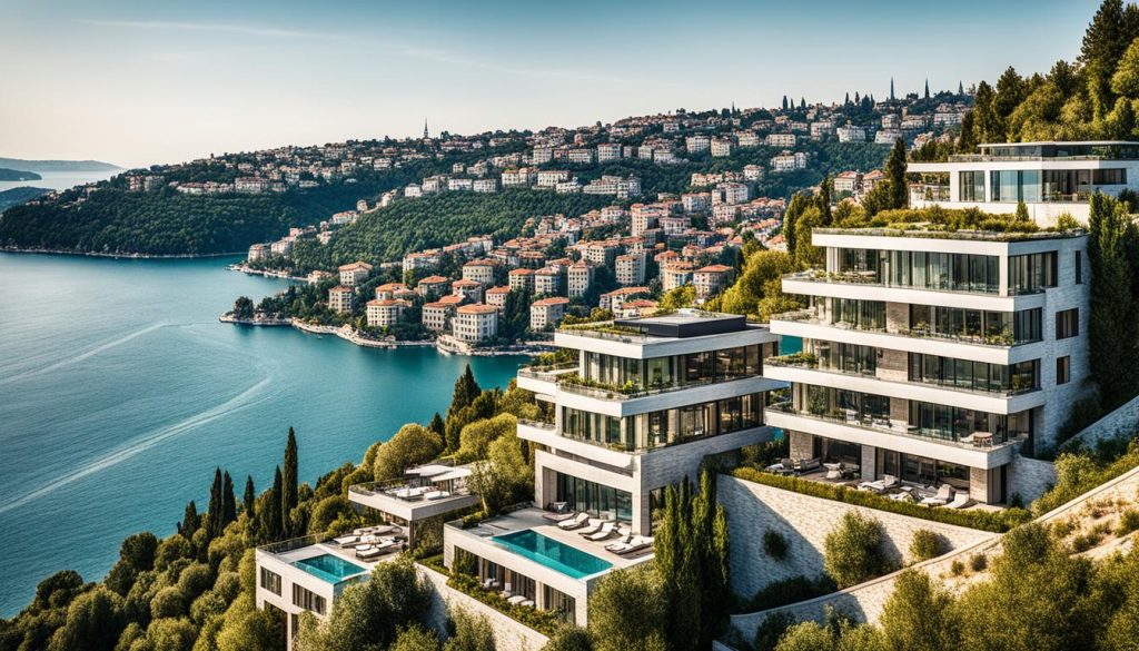 luksus villaer i Istanbul