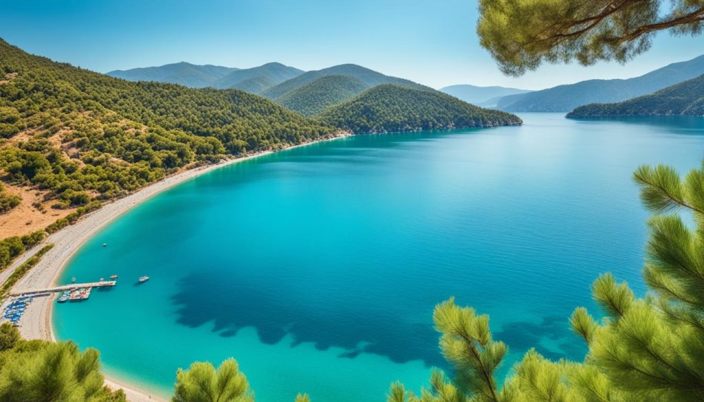 naturlig skønhed i Fethiye