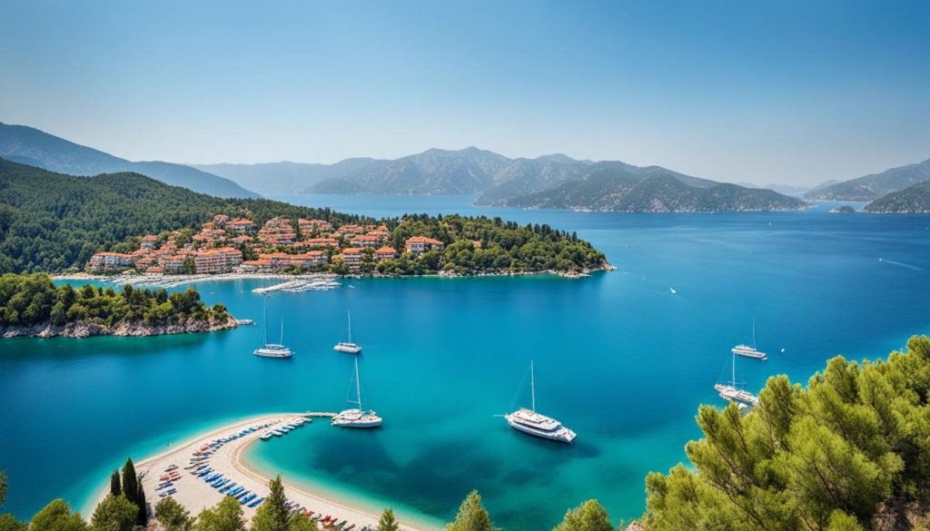 naturlig skønhed i fethiye