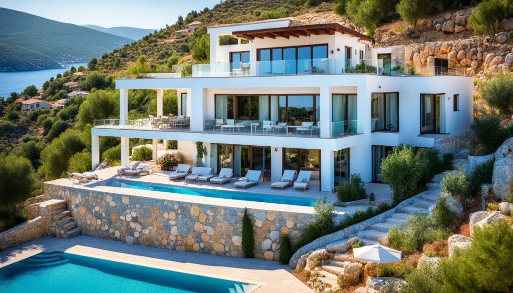 naturskønne omgivelser i Kalkan