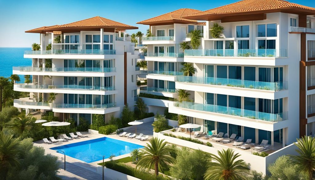 strandnære lejligheder i Antalya