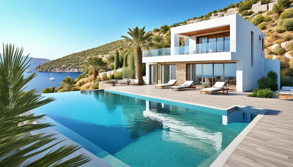 udlejning af ejendomme i Bodrum