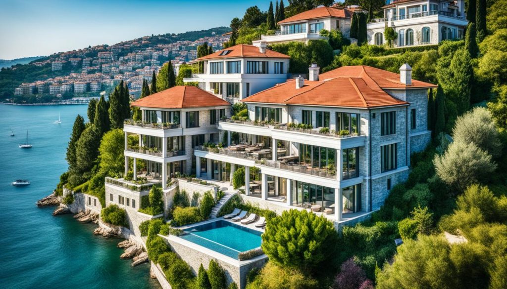 villaer med havudsigt i Istanbul