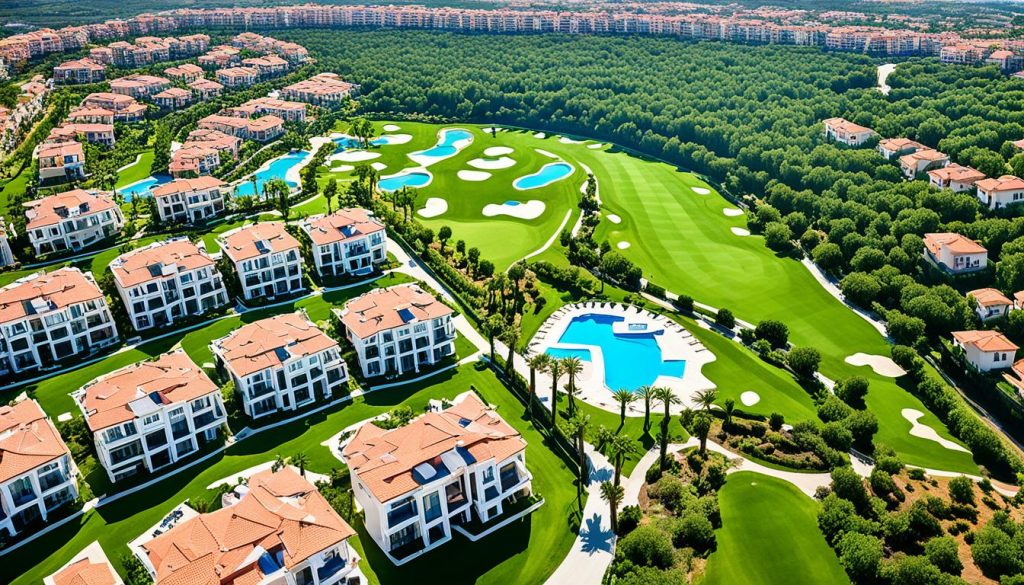 Villaområder i Belek