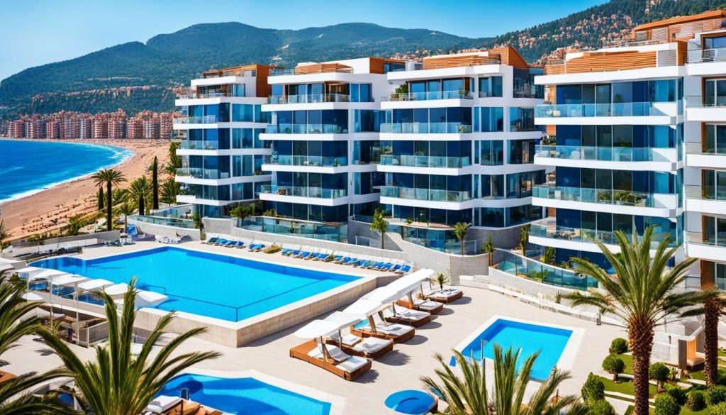 moderne lejligheder i Alanya til salg