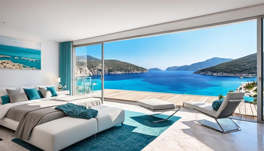 Strandlägenhet i Kaş