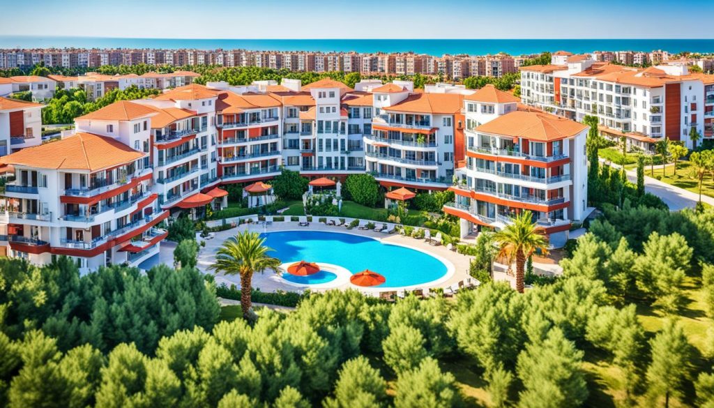 Typer av lägenheter till salu i Belek