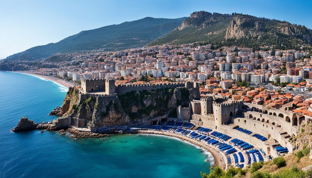 historiska platser i alanya och antalya
