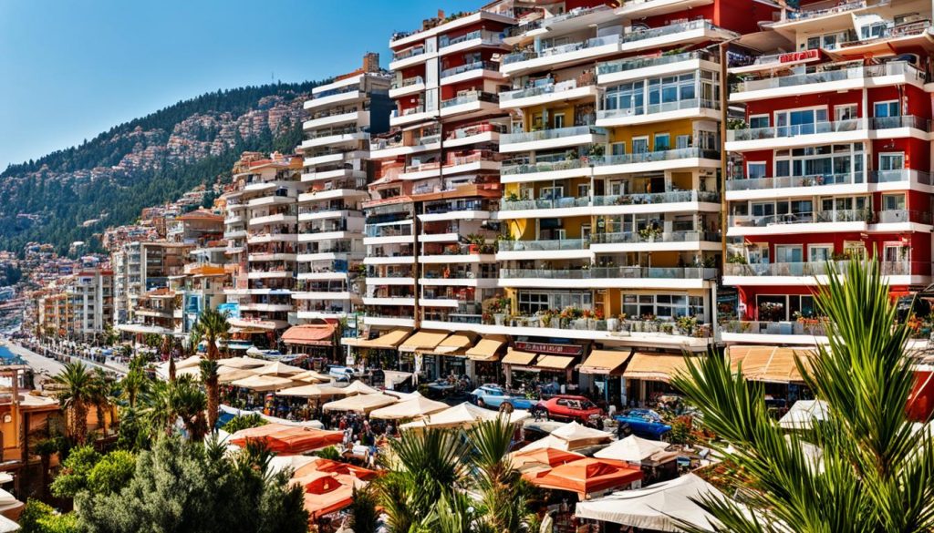 lägenheter i centrala Alanya