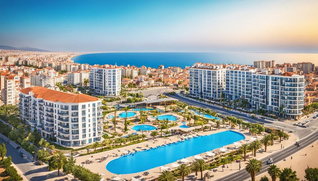 populära stadsdelar i Mersin för utlänningar