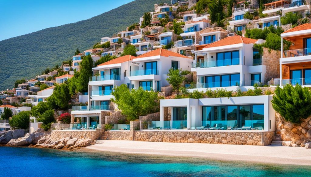 strandnära villor till salu i Kalkan